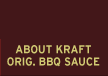 About Kraft Original BBQ Sauce