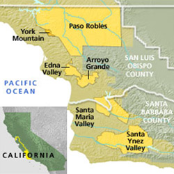 California Regions Map